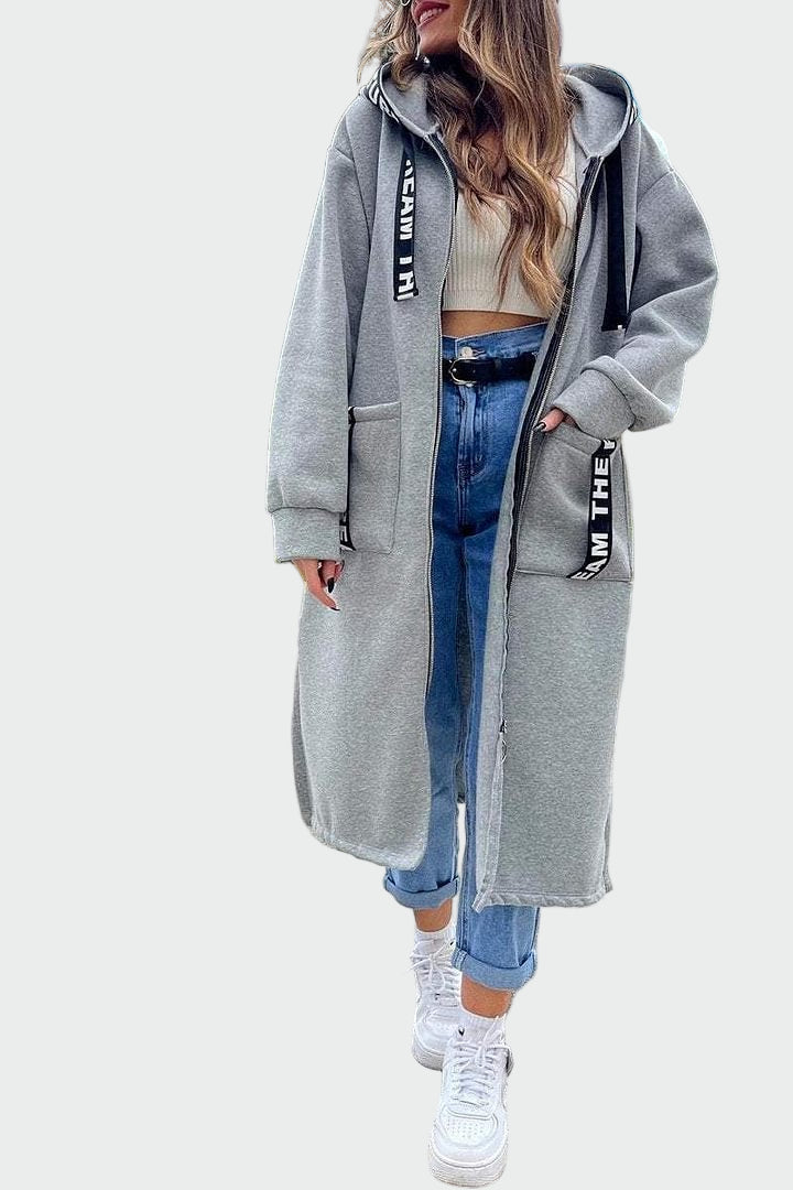 Karina – Long Hooded Coat