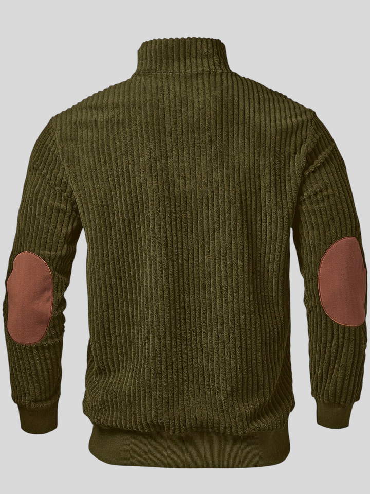 Cormac – Casual Half-Zip Knit Sweater