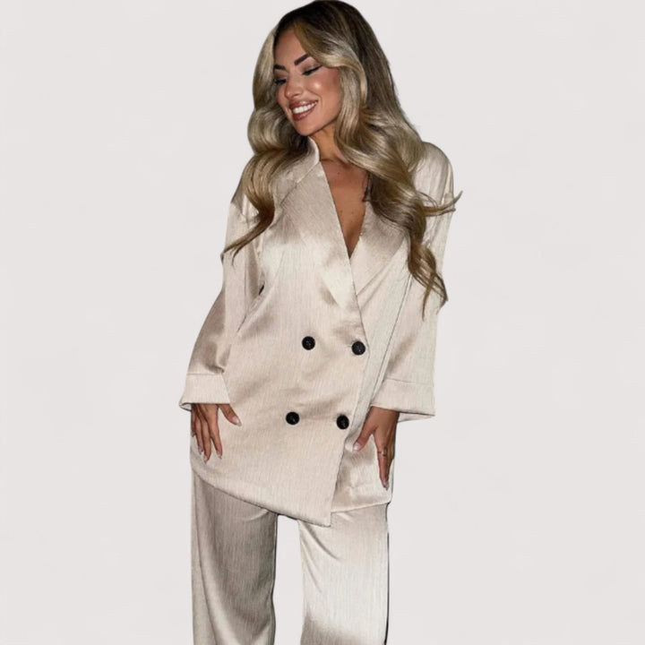 Malina – Elegant Blazer and Trousers Set