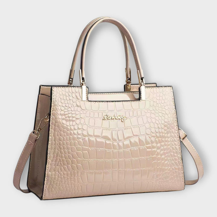 Aria – Croc-Effect Handbag