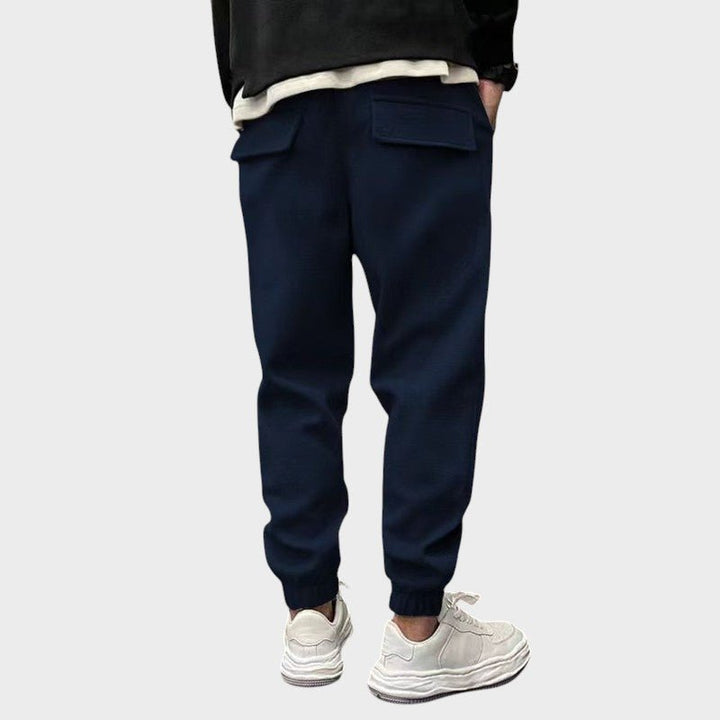 Colm – Men's Sports Trousers with Elastic Waist