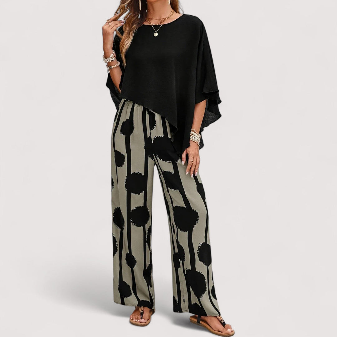 Liza – Asymmetric Patterned Set
