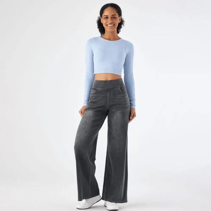 Niamh – Comfortable Trousers with Elastic Waist