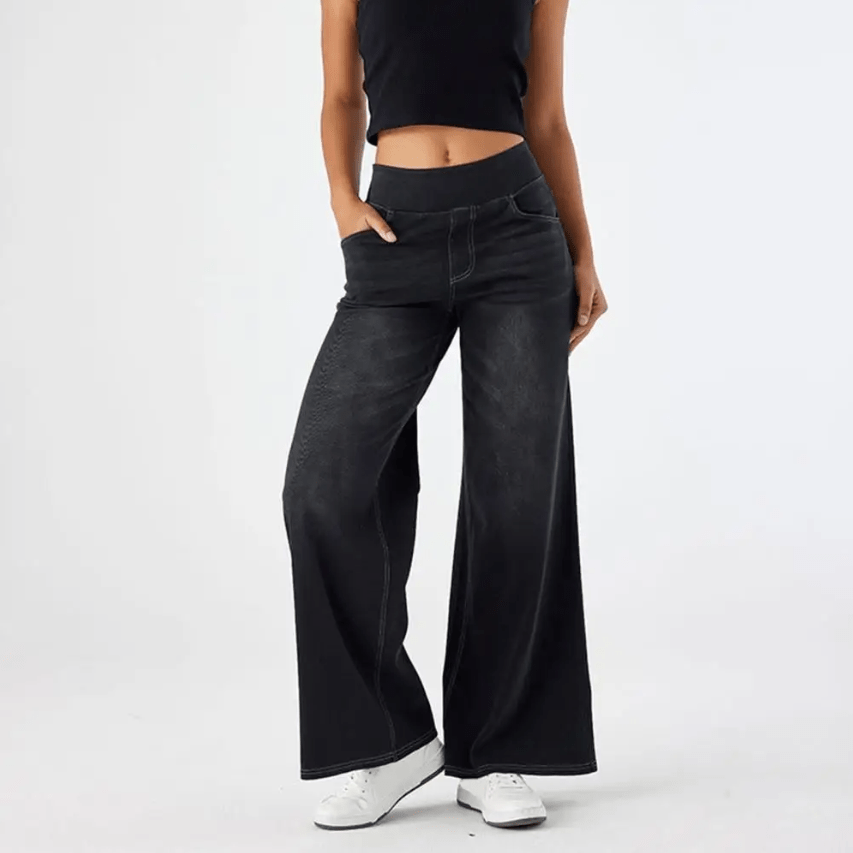 Niamh – Comfortable Trousers with Elastic Waist