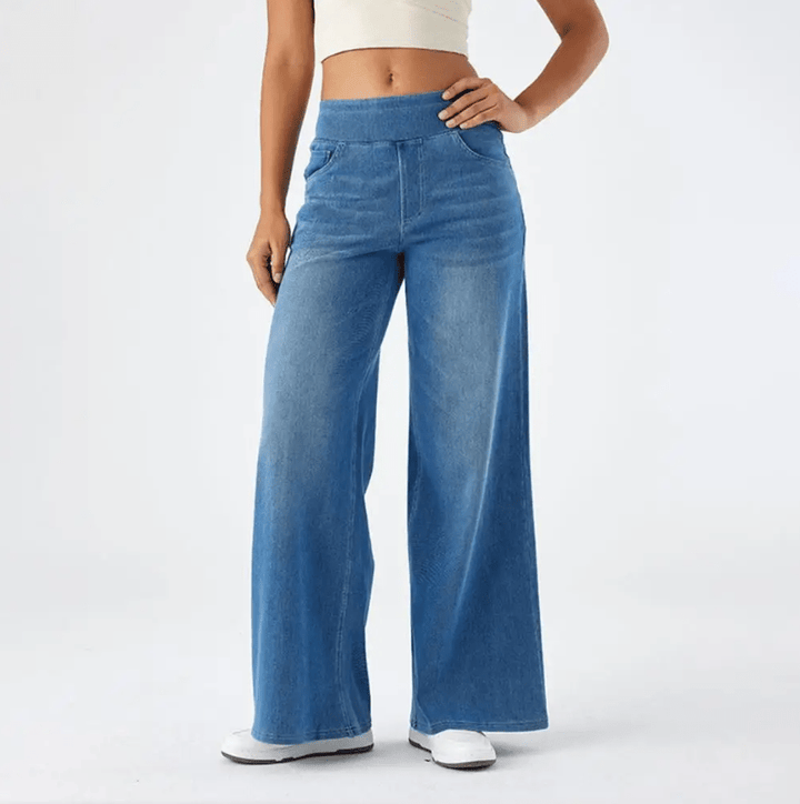 Niamh – Comfortable Trousers with Elastic Waist