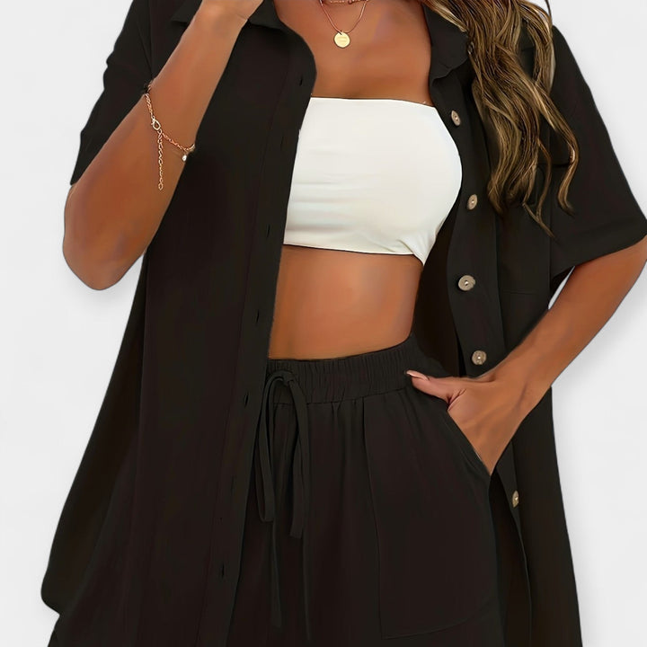 Niamh – Shirt and Shorts Set