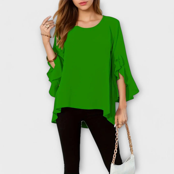 Caoimhe – Flowy Ruffle Blouse