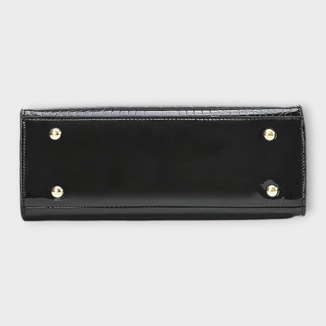 Aria – Croc-Effect Handbag