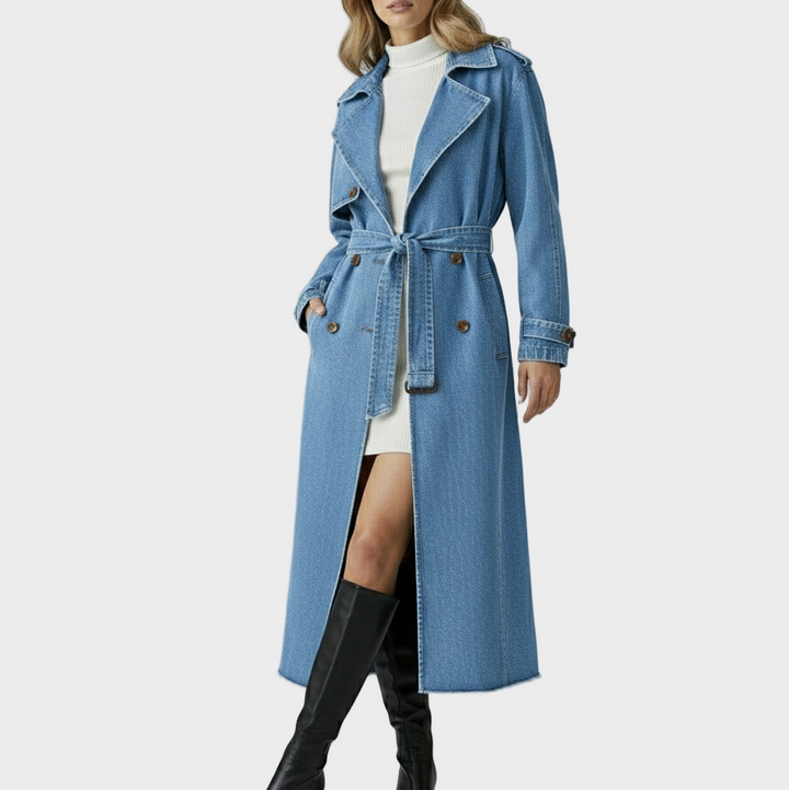 Leana – Leather Coat
