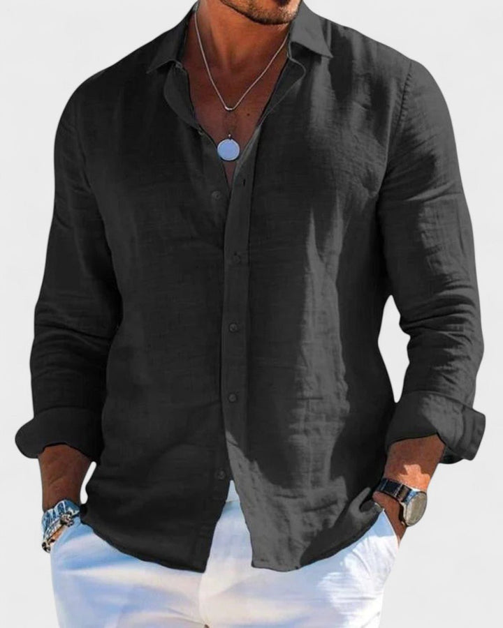 Dennis – Casual Men's Linen Shirt
