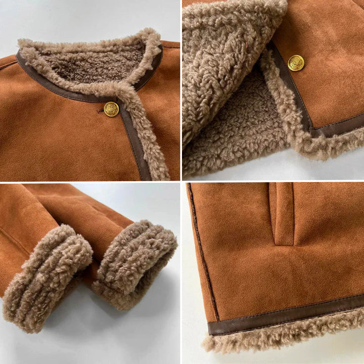 Rosalie – Elegant Timeless Shearling Jacket