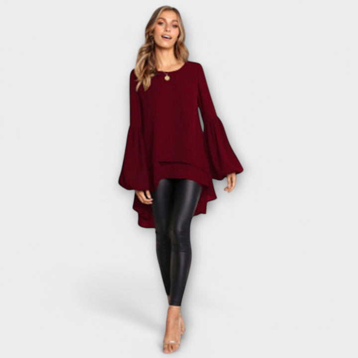 Caoimhe – Flowy Ruffle Blouse