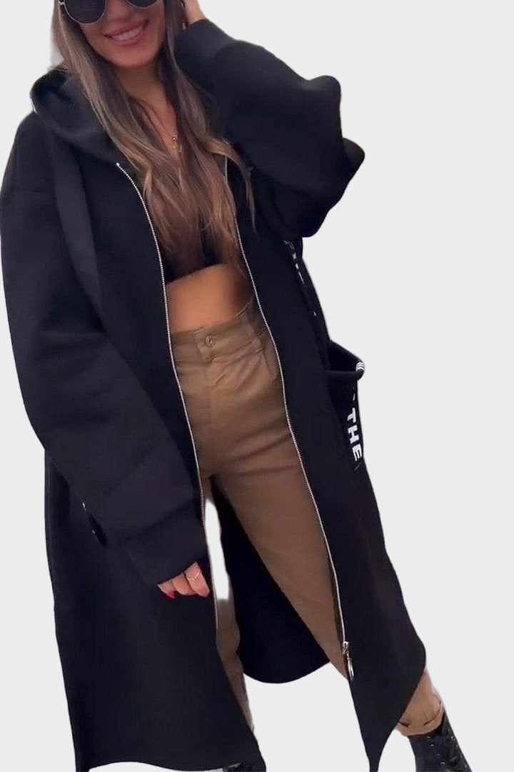 Karina – Long Hooded Coat