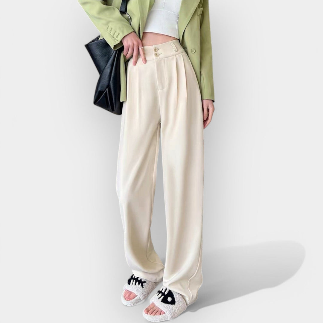 Niamh – Korean-Style Wide Trousers