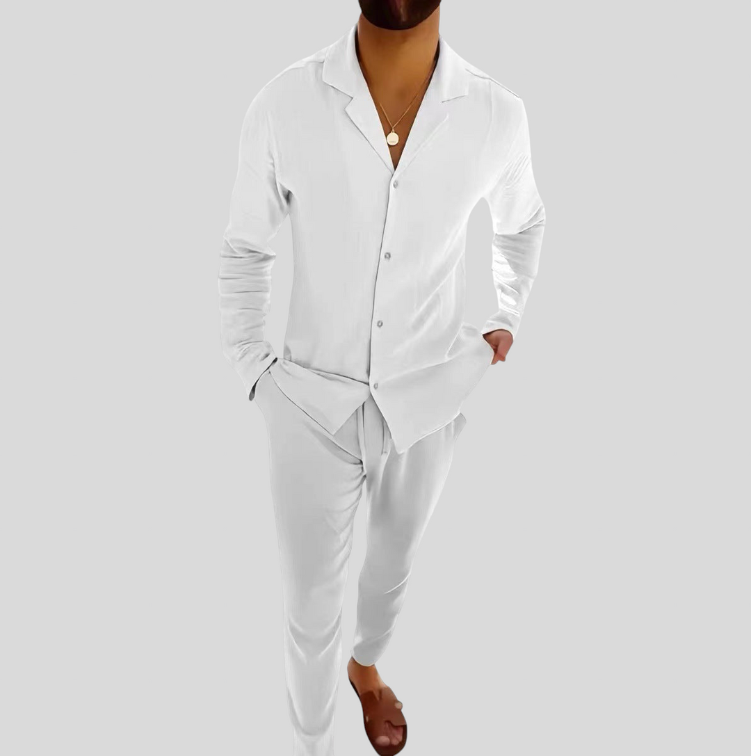 Zeus – Summer Linen Shirt for Men