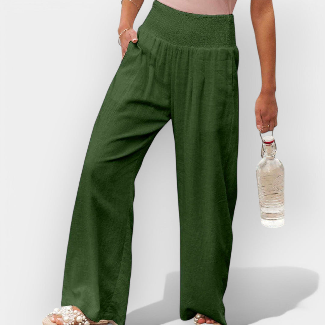Aoife – Comfortable Wide-Leg Trousers