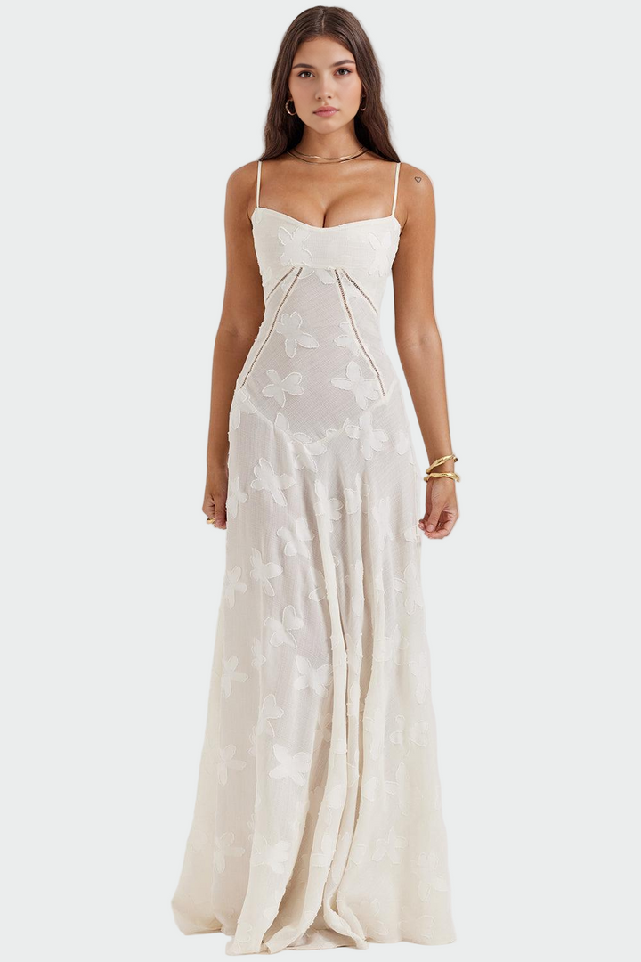 Sinéad – Long Floral Dress