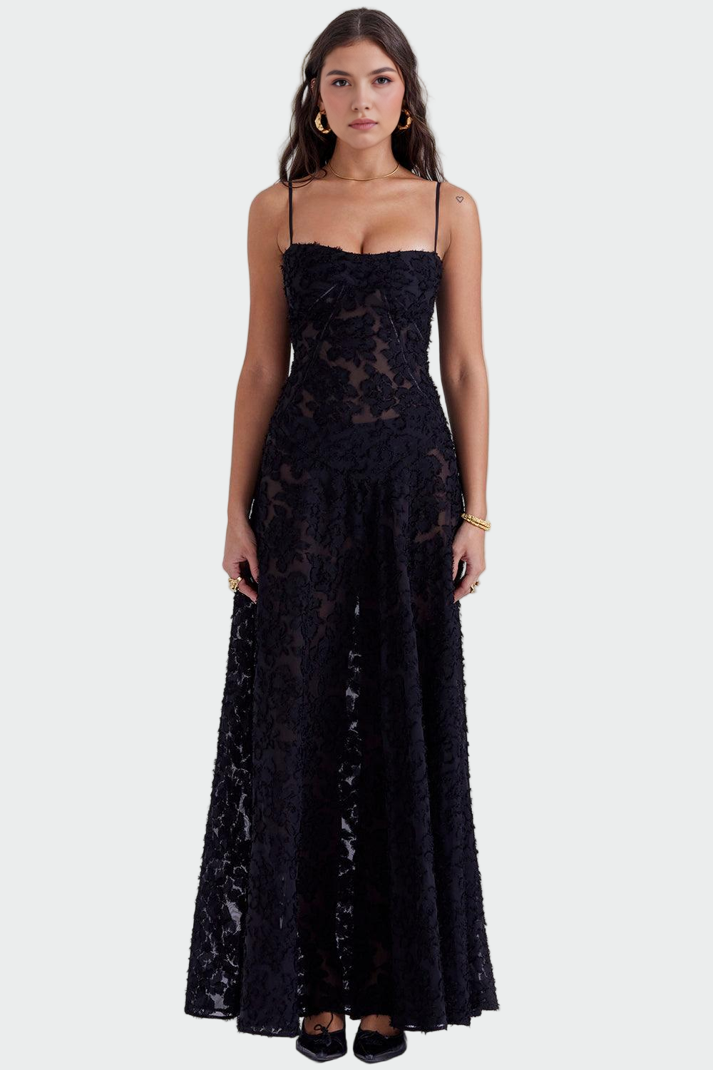 Sinéad – Long Floral Dress