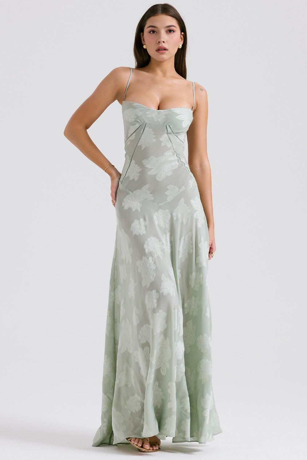 Sinéad – Long Floral Dress
