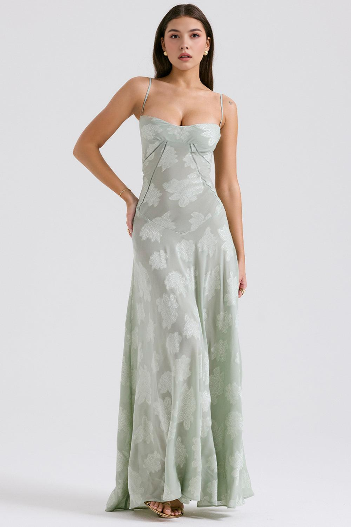 Sinéad – Long Floral Dress