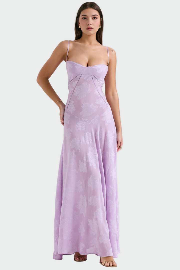 Sinéad – Long Floral Dress