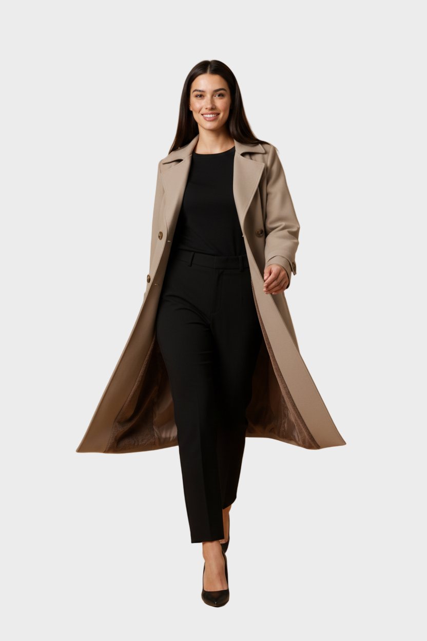 Luisa – Elegant Trench Coat