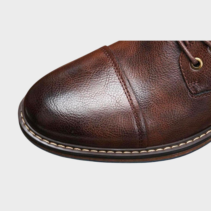 George – Handmade Leather Oxford Ankle Boots