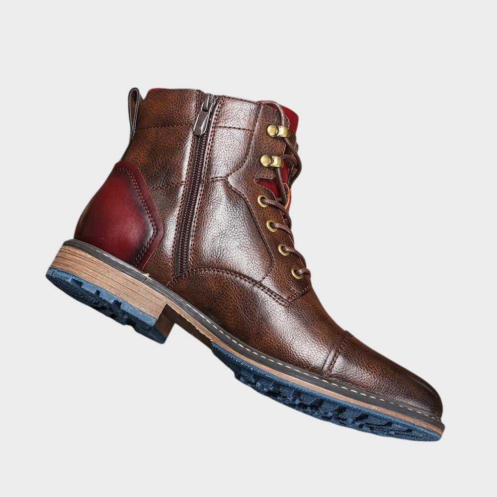 George – Handmade Leather Oxford Ankle Boots