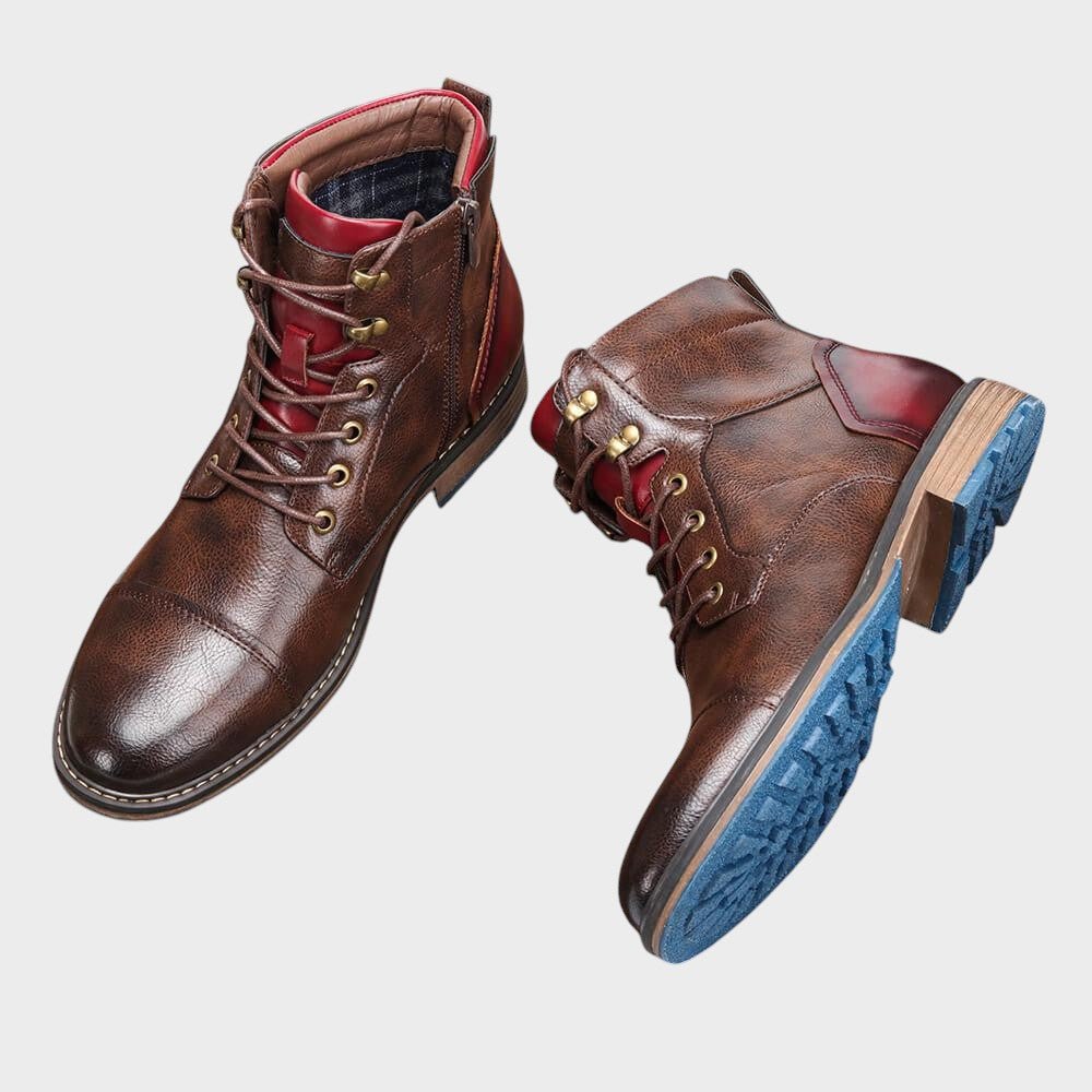 George – Handmade Leather Oxford Ankle Boots