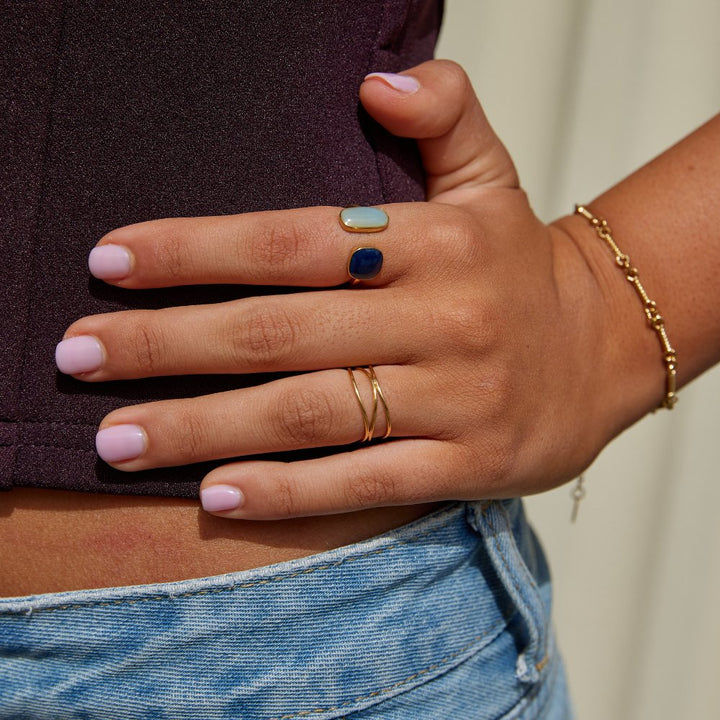 Flawless Circle – Gold Ring