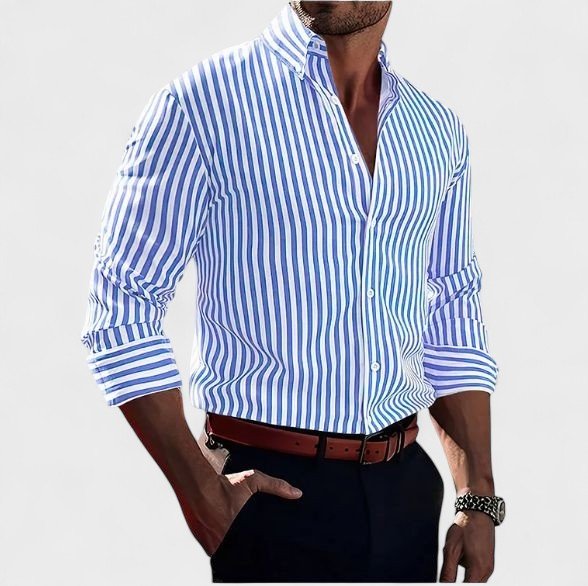 Gustav – Elegant Men's Slim Shirt