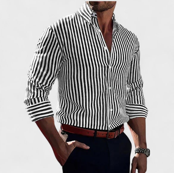 Gustav – Elegant Men's Slim Shirt