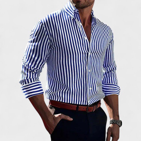 Gustav – Elegant Men's Slim Shirt