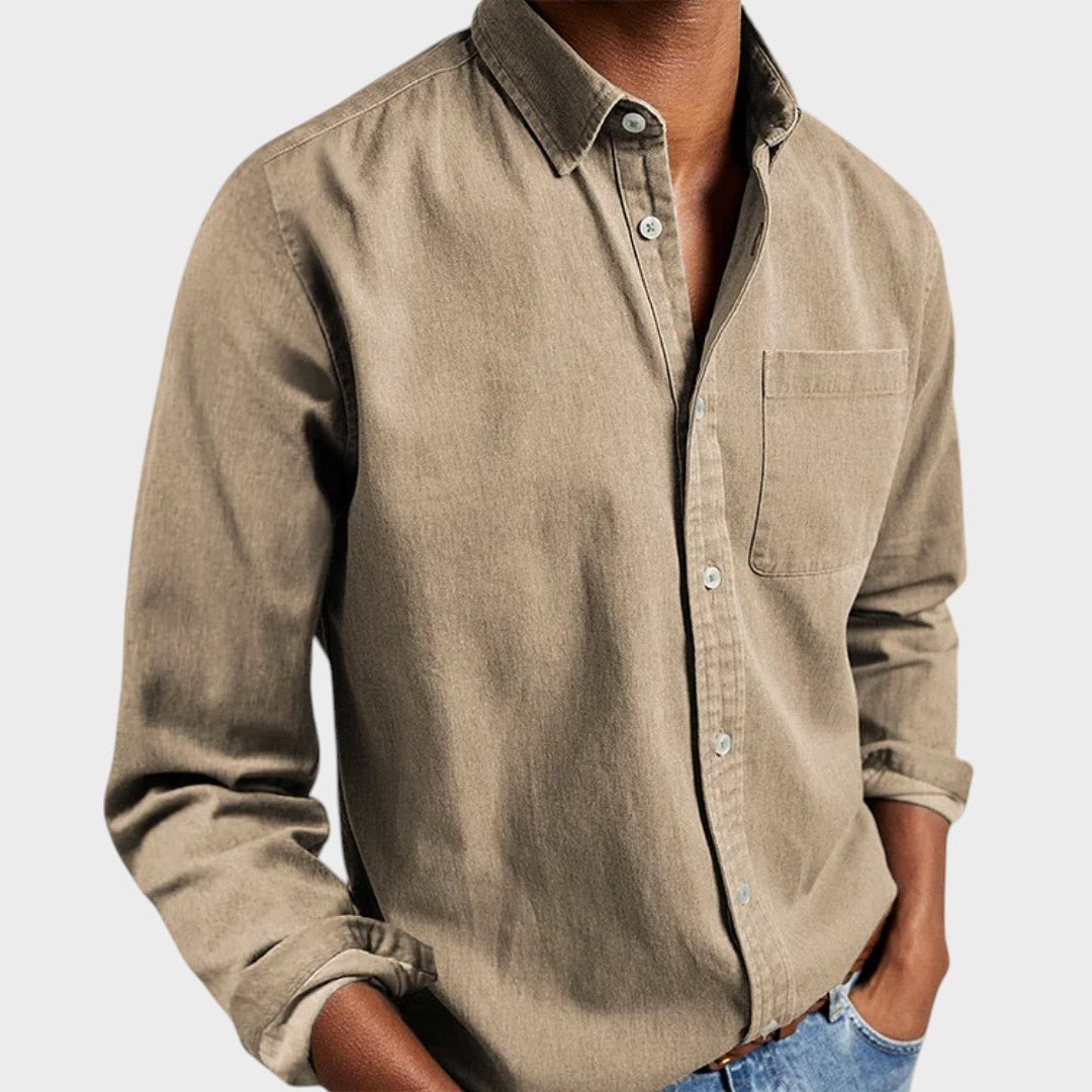 Harry – Casual Denim Shirt
