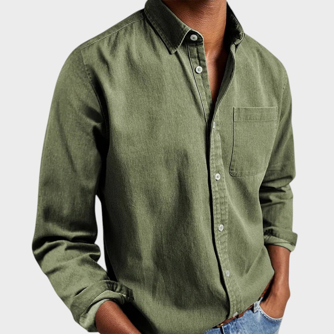 Harry – Casual Denim Shirt