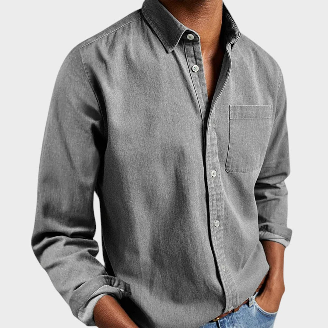 Harry – Casual Denim Shirt