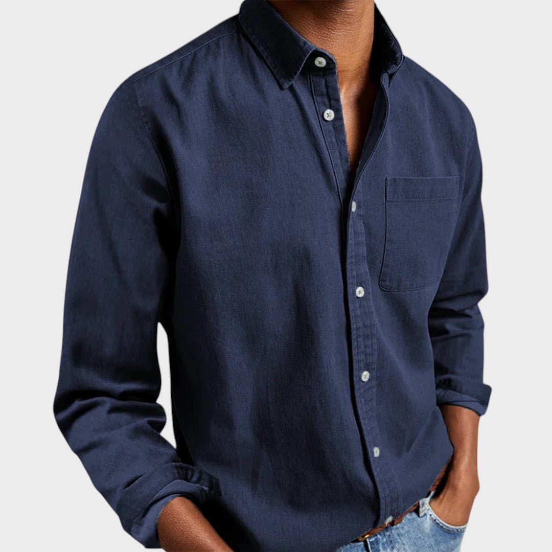 Harry – Casual Denim Shirt