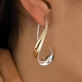 Vintage Gold Drop Earrings