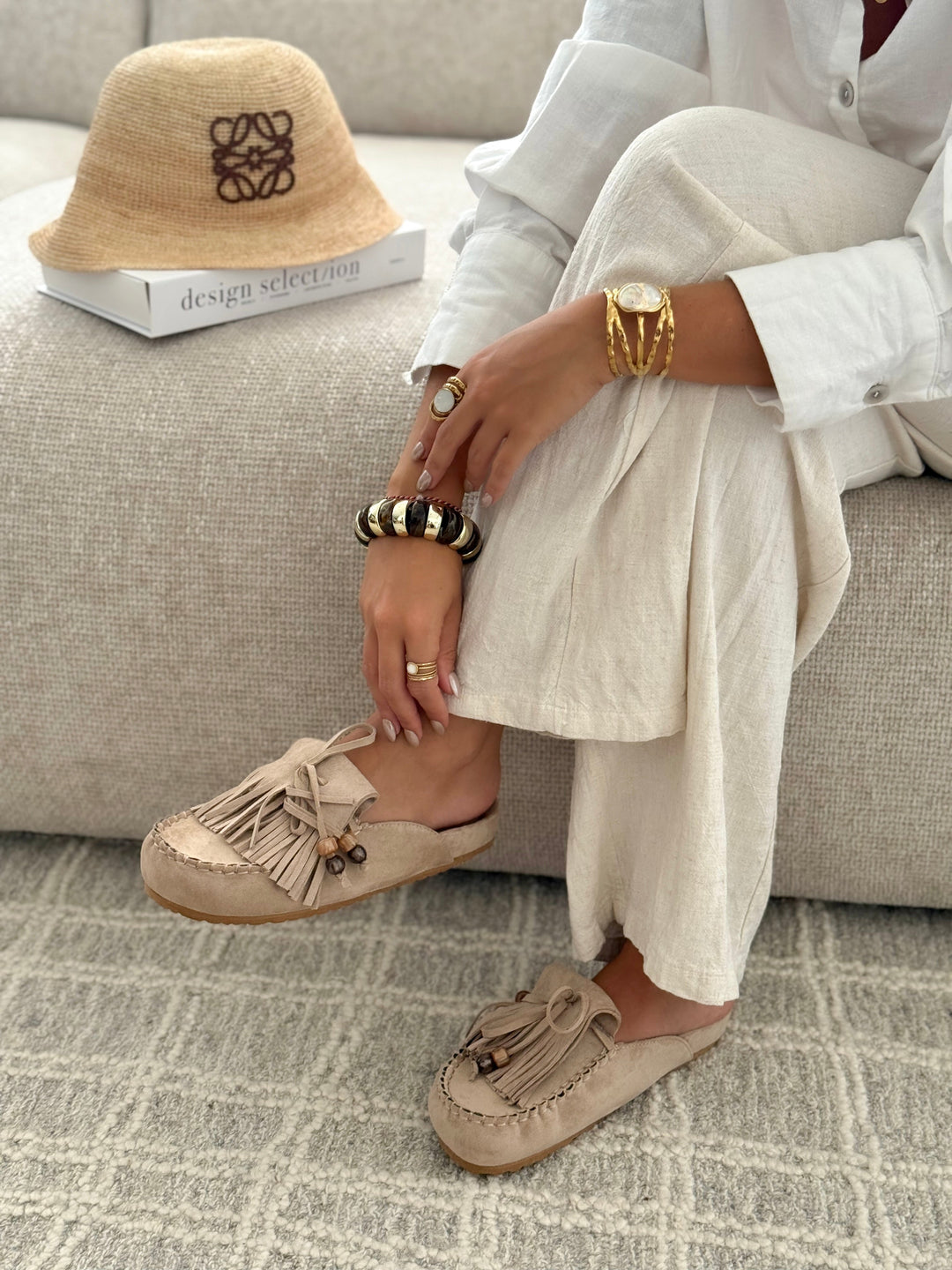 Kateřina – Luxury Slip-On Mules