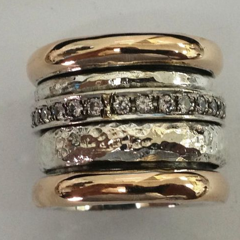 Vintage Layered Chunky Gold Ring