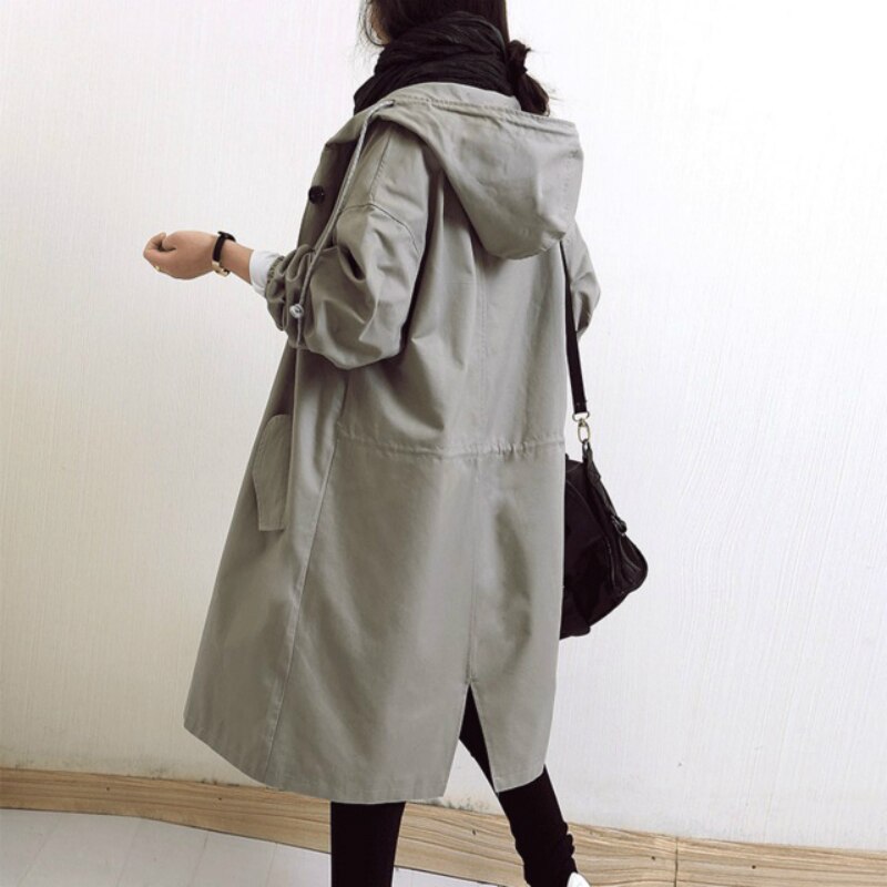 Mirna – Elegant Waterproof Trench Coat