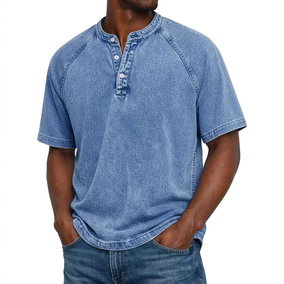 David – Marine Henley Top