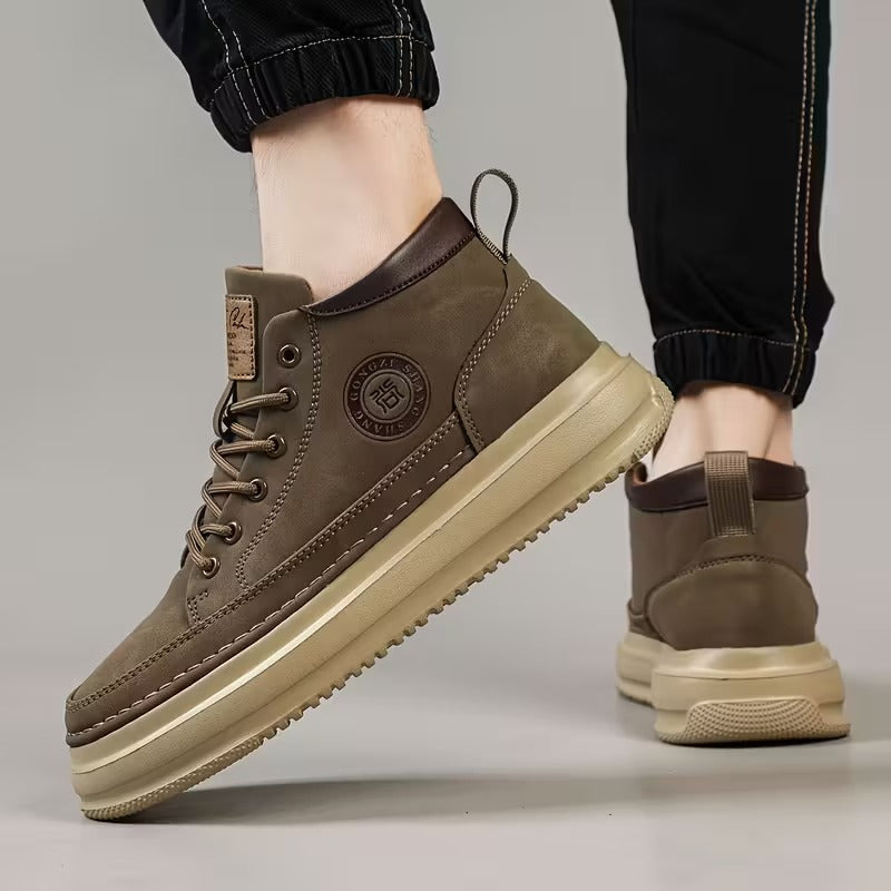 Rory – Orthopedic Leather Trainers ⏐ Premium Edition