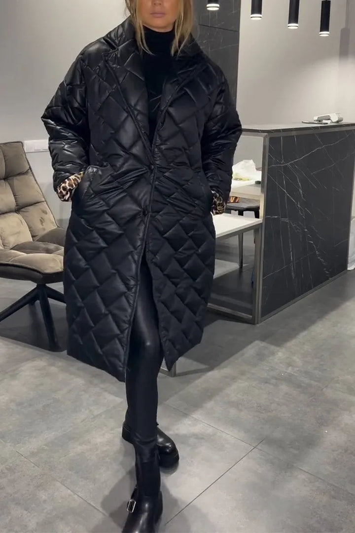 Marie – Elegant Leopard Coat