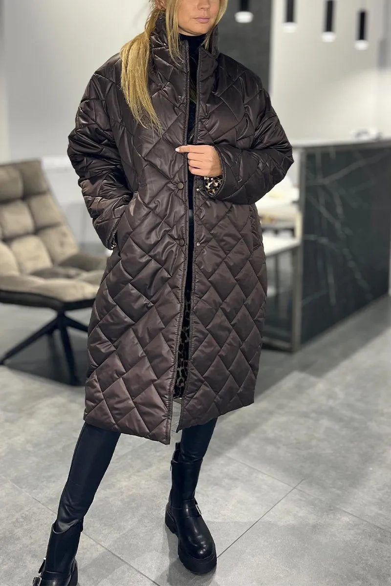 Marie – Elegant Leopard Coat