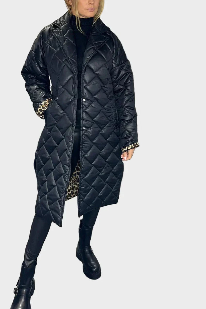 Marie – Elegant Leopard Coat