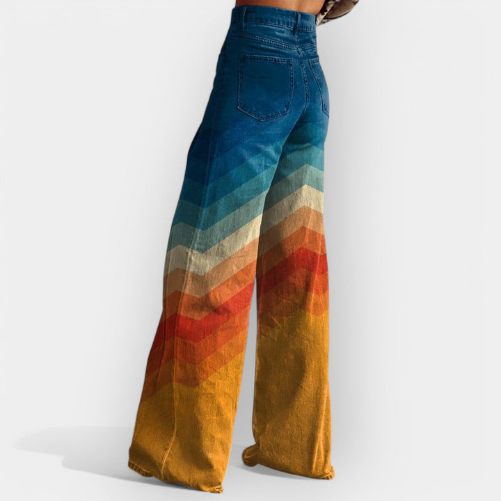 Órla – High-Waisted Flare Trousers