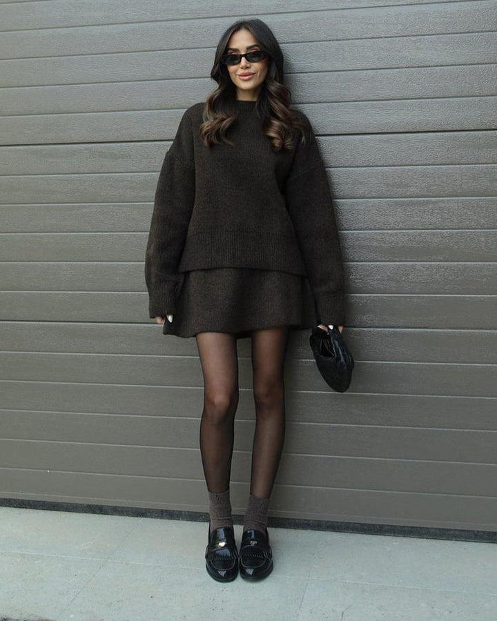 Marie – Autumn Knit Set