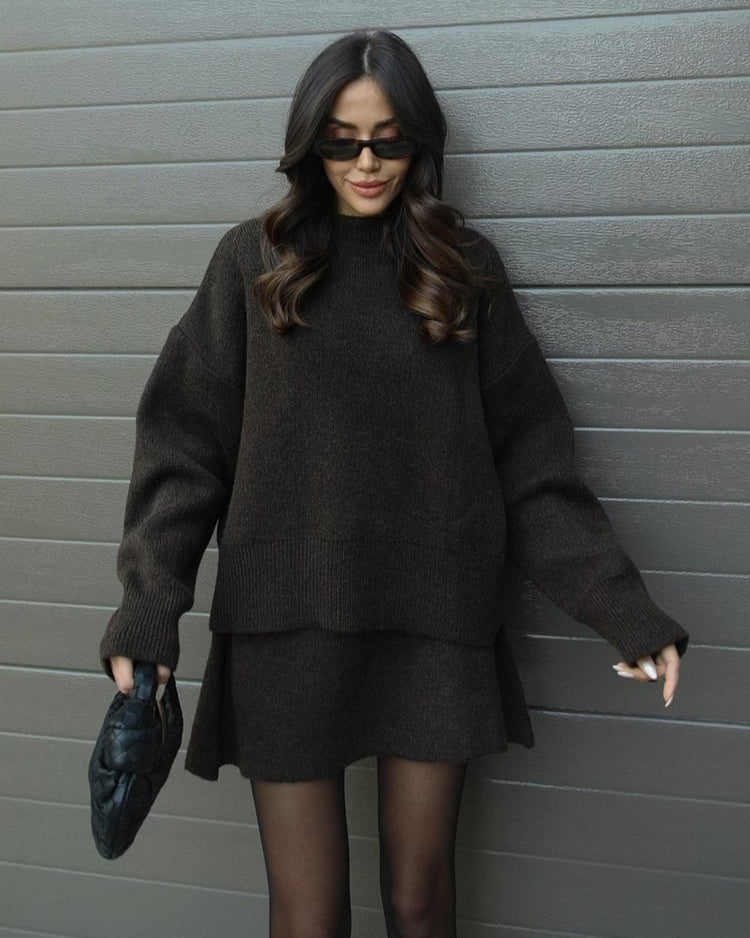 Marie – Autumn Knit Set