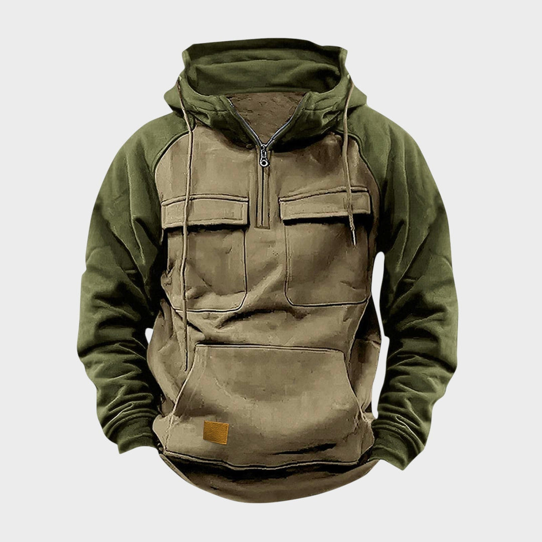 Cillian – Half-Zip Hooded Sweatshirt